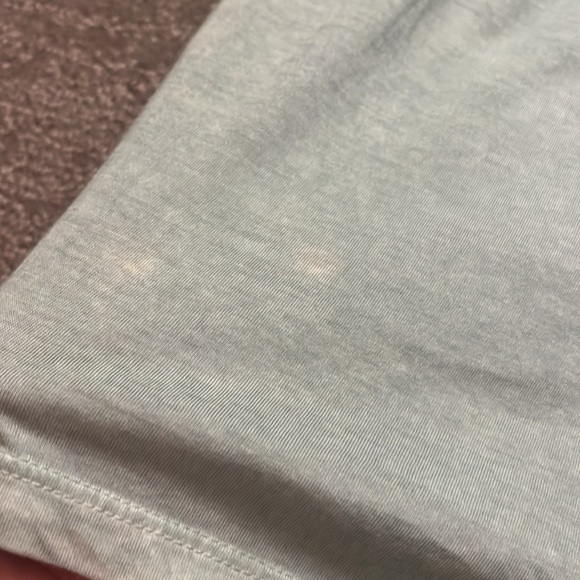 Peruvian Connection Pima Cotton Aqua Blue Dress Size M - Picture 4 of 9